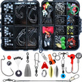 191pcs Fishhook Parts Lure Accessories Kit - Tackle Box