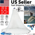Fishing Cast Net – Easy Throw Nylon Bait Net for Fresh & Salt Water