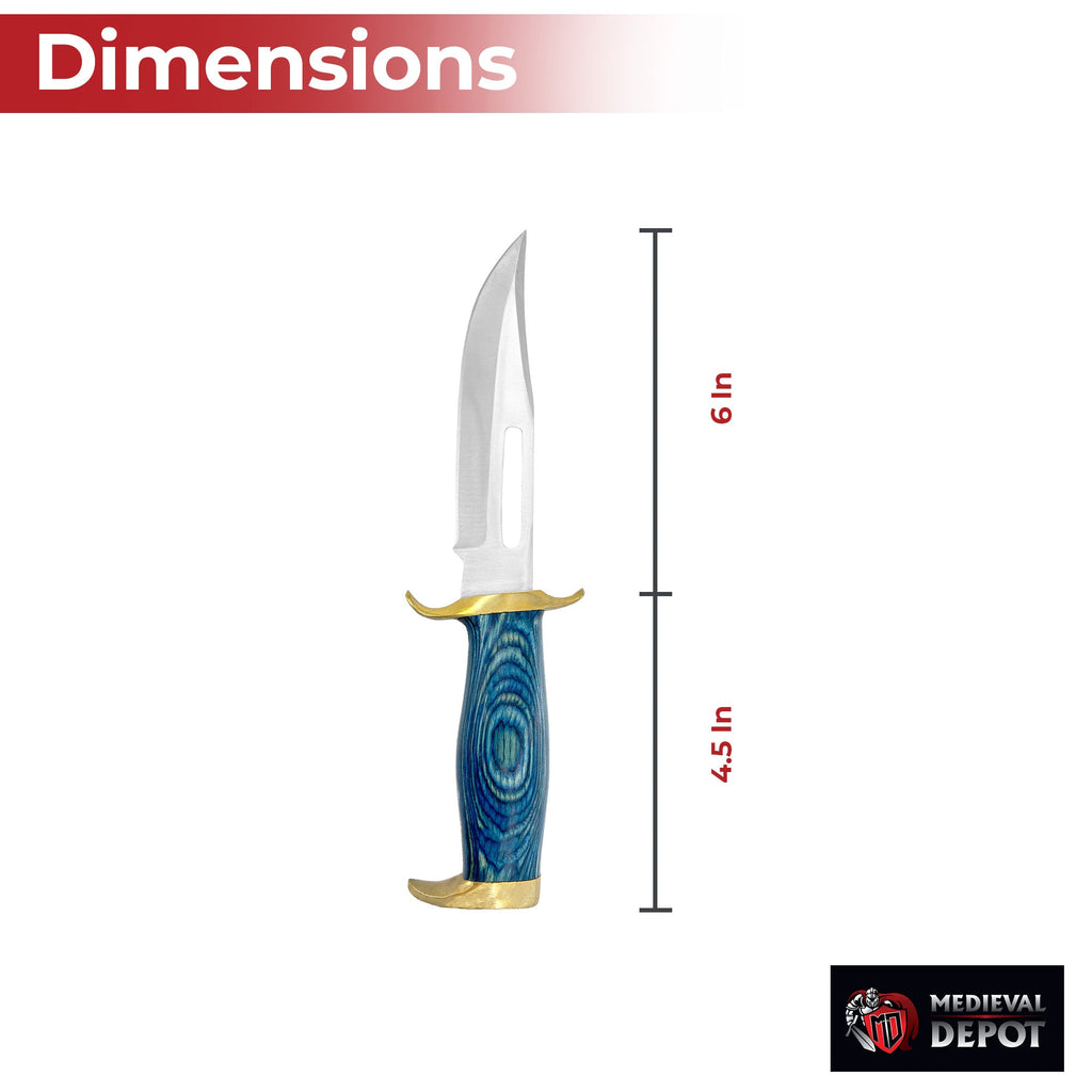 Fixed Blade Tanzania Ridge Hunting Knife-1