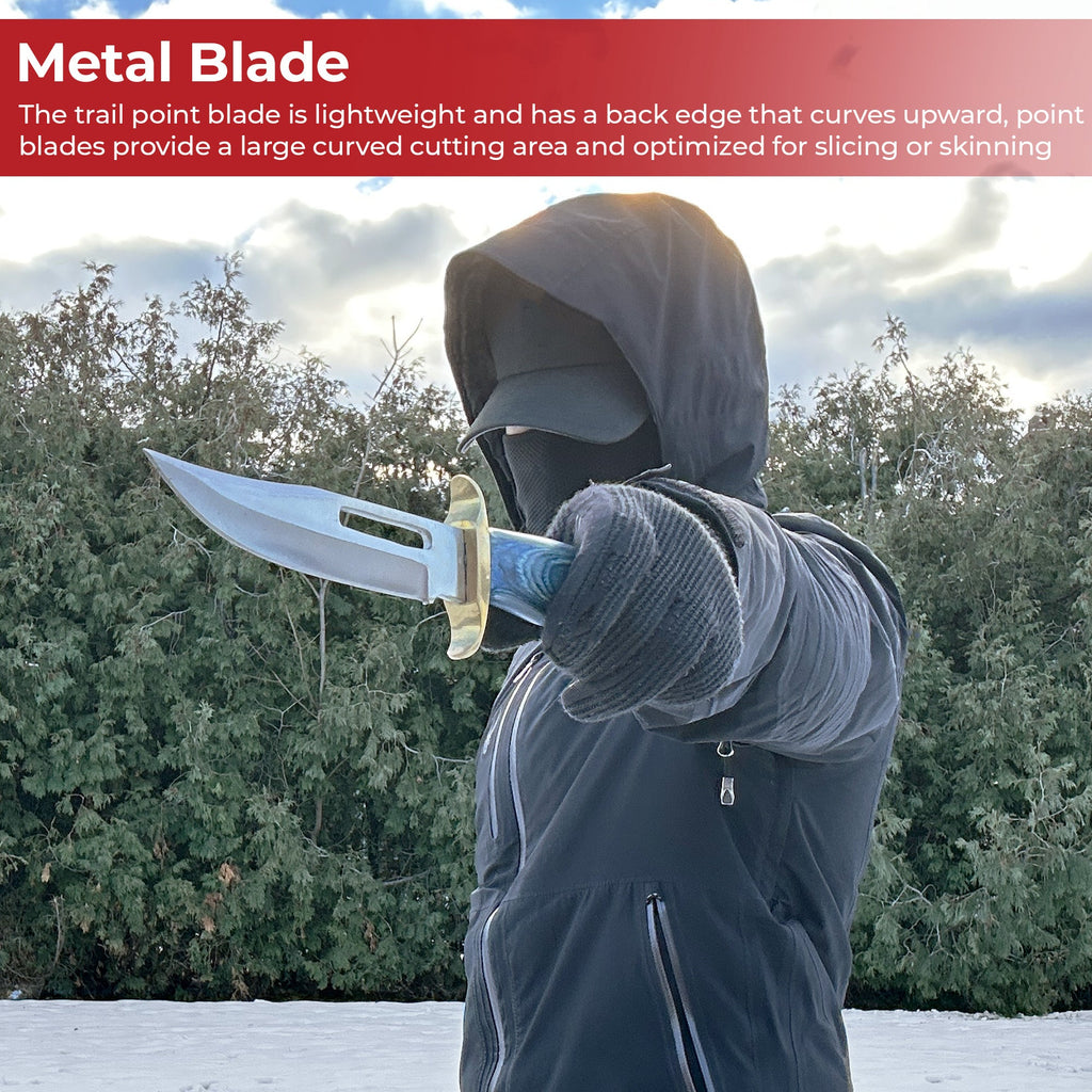 Fixed Blade Tanzania Ridge Hunting Knife-3