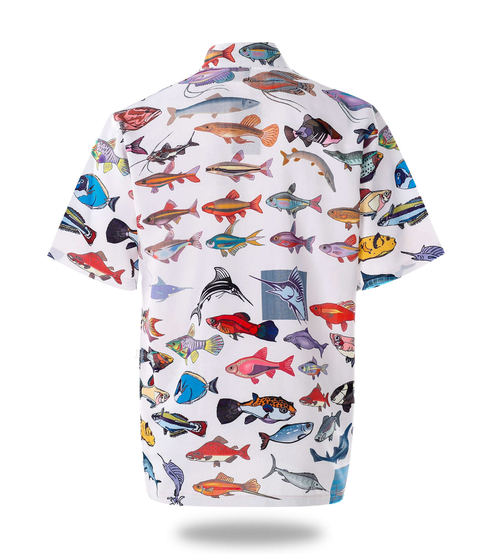 Fishes Design Top Quality Fishing Shirts-1