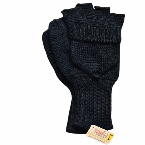 Iditarod 100% Alpaca Thick Glittens — Mitten-Glove Hybrid