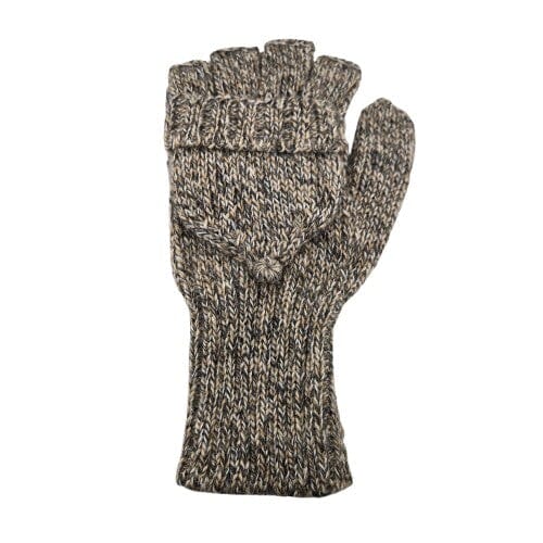 Iditarod 100% Alpaca Thick Glittens — Mitten-Glove Hybrid